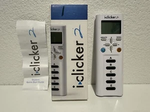 iClicker 2 Student Classroom Response System Remote Control W Box TESTED WORKING - Picture 1 of 6