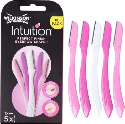 Wilkinson Sword Intuition Beauty Eyebrow Shaper Augenbrauen Rasierer Damen 5 St.