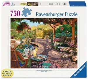 NEW Ravensburger Jigsaw Puzzle 750 XXL Pieces 7016941 Cozy Backyard Bliss - Foto 1 di 2