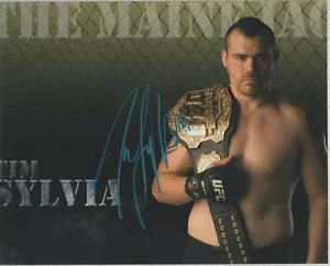 Tim Sylvia signiertes UFC 8x10 Foto - Bild 1 von 1