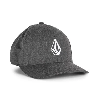 Volcom Full Stone Heather Flexfit Cap - Charcoal Heather (AW24) - Image 1 of 4