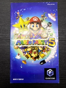 NOTICE SEULE Mario party 5 Gamecube Game Cube GC - Picture 1 of 2