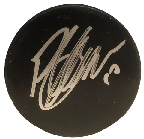 Pittsburgh Penguins Puck Dallas Stars Brenden Morrow Signed Practice Used Puck Cover
