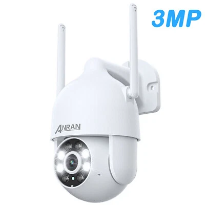 Cámara de seguridad ANRAN 2.4/5G WiFi visión nocturna exterior 2K cámaras de audio inalámbricas Foto 1 de 4