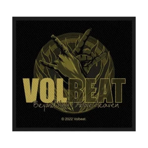 VOLBEAT BEYOND HELL ABOVE HEAVEN WOVEN SEW ON PATCH OFFICIALLY LICENSED - Imagen 1 de 6