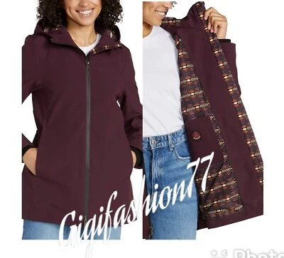 Chaqueta de lluvia con capucha Pendleton para mujer Foto 1 de 4