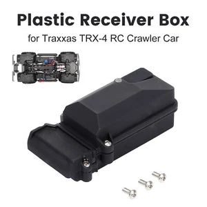 Plastic Receiver Box Waterproof Shockproof for Traxxas TRX-4 RC Crawler Car - Picture 1 of 11