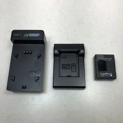 Cargador de alimentación Wasabi y batería única para GoPro HD HERO3 y GoPro AHDBT-201 Foto 1 de 4