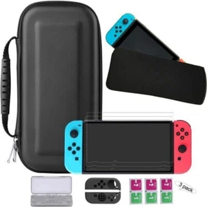 8 en 1 Coque de Transport avec Accessoires Pour Nintendo Switch Etui Nintendo - Picture 1 of 3
