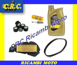 KIT TAGLIANDO MALAGUTI CENTRO 125 CINGHIA+FILTRO ARIA+CANDELA+KIT RULLI+OLIO - Foto 1 di 1
