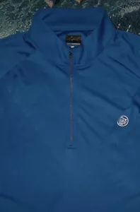 GREG NORMAN 1/4 Zip Pullover Sweater Jacket Shirt MEADOW BROOK HUNT CLUB Sz 2XL - Picture 1 of 6