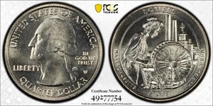 2019 W Lowell Quarter PCGS MS66+ MS 66 PLUS West Point 25C - Picture 1 of 3