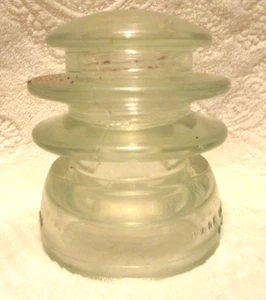 Vintage~Hemingray-56~Isolatore in vetro~Made in USA~anni '50 - Foto 1 di 10