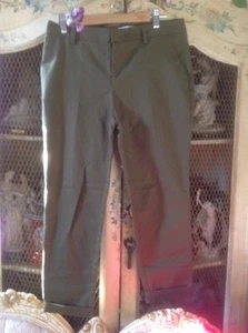 Forever 21 Green Olive Skinny Pants Waist Size 2 - Picture 1 of 5