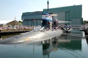 USS NEW HAMPSHIRE SSN-778 SUB GLÄNZEND POSTER BILD FOTODRUCK BANNER 10836 - Bild 1 von 1