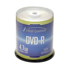600 Optical Quantum 16X 4.7 GB DVD-R Logo Top Disc Blank Media OQDMR16LT-BX
