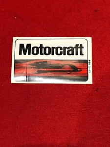 GENUINE FORD FALCON XA XB GT XC XD MOTORCRAFT  DECAL 351 302 STICKER TOOLBOX - Picture 1 of 3