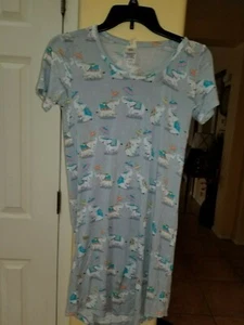 Munki Munki "Elephants" Nightgown - SZ. XS - Picture 1 of 4