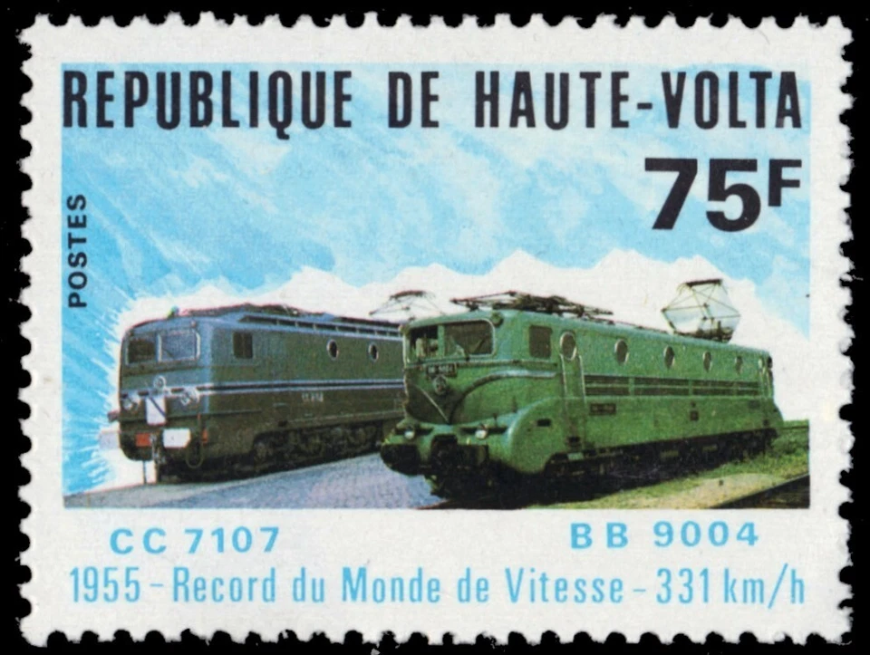 TOP VOLTA 526 — юбилейный рекорд скорости мирового локомотива (pb85455) - Изображение 1 из 1