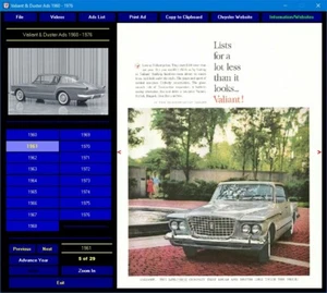 Plymouth Valiant & Duster Ads 1960 - 1976 Digital Collection - Bild 1 von 4