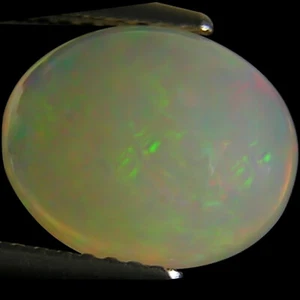 2,20 ct natürlicher mehrfarbiger Opal ovaler Cabochonschliff - Bild 1 von 2