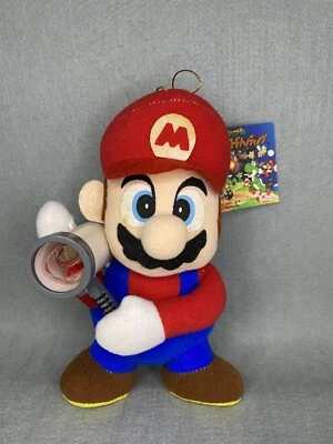 Peluche Super Mario 7" Yoshi’s Safari Super Scope Takara 1994 muñeca de juguete etiqueta de Japón Foto 1 de 4