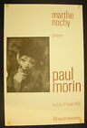 Poster Exhibition Works Of Paul Morin Gallery Marthe Nochy 2 February 1972