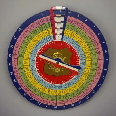 Meet The Presidents Quiz Game Trivia Wheel Replacement Spinner Still works - Image 1 of 4