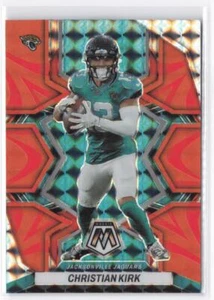 2022 Panini Mosaic Christian Kirk #209 Mosaic Reactive Orange Prizm - Picture 1 of 2