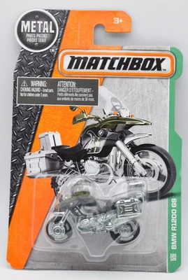 Matchbox BMW R1200 GS Motorrad 120/125 2016 Superfast lange Karte - Bild 1 von 2
