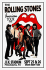 The Rolling Stones 1981 Concert Poster JFK STADIUM Philadelphia PA Gig Poster