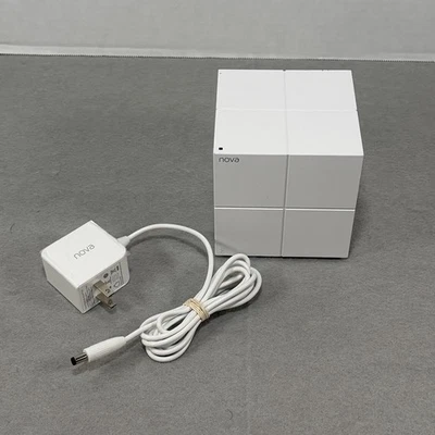 Tenda Nova Mesh3 全家庭网状 WiFi 系统互联网 AC1200 白色 - 已测试 — 第 1/4 张图片