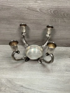 Vintage Reed & Barton 331 4 Kerzenhalter versilbert Kandelaber Licht Epergne - Bild 1 von 12