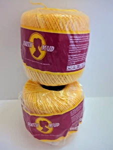 2-teiliges Set South Maid Farbe 421 Goldrute Größe 10 350 Yards 100 % Baumwolle - Bild 1 von 2