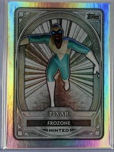 Frozone 2025 NYCC Topps Disney Mint Base Refractor #61 - Picture 1 of 2