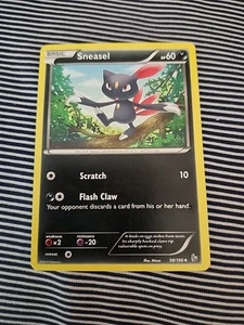 Pokemon TCG Sneasel 50/106 Flashfire Regular - Bild 1 von 2