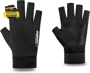 Guantes ligeros sin dedos para hombre UV-protección solar-guantes de pesca para Drivi - Imagen 1 de 4