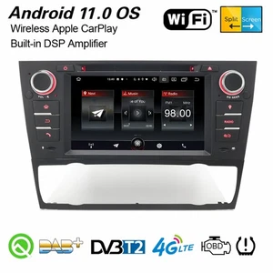 7" Android 11 CarPlay Autoradio DAB + SatNav DVD WiFi BMW 3er E90 E91 E92 E93 M3 - Bild 1 von 12
