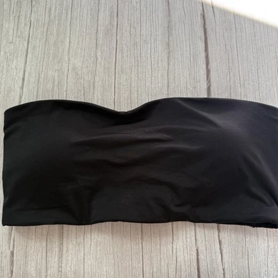 SPANX Women's M Pull-On Smoothing Padded Bandeau Bra 30112R Black - Image 1 of 3