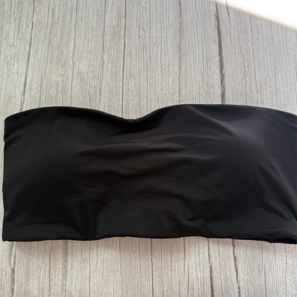 Sujetador bandeau acolchado suavizante Spanx M para mujer 30112R negro Foto 1 de 3