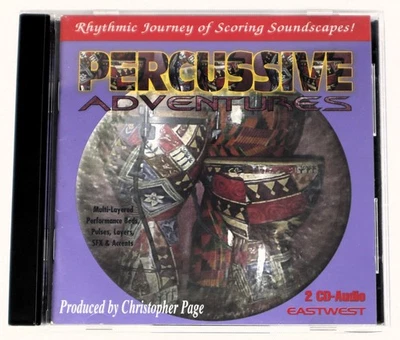 East West Percussive Adventures Sample Library/Sound Library/Sampling Double CD - Image 1 of 4