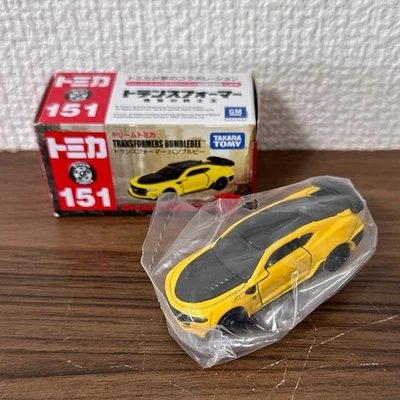 Takara Tomy Dream Tomica Transformers Bumblebee 151 Boxed Used Japan - Image 1 of 4