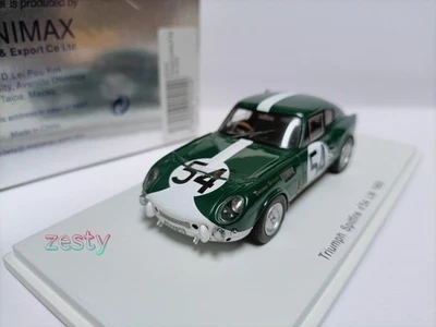 Modelo de coche de rally Spark 1:43 Le Mans - Triumph Spitfire #54 LM 1965 Foto 1 de 4