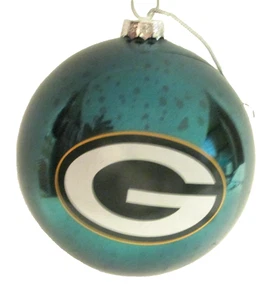 NFL Green Bay Packers Verde Adorno de Navidad Iluminación LED Batería Incluida - Imagen 1 de 5