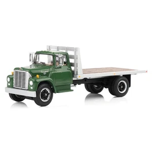 First Gear DCP 1/64 1970s International Loadstar Flatbed Camion Verde 60-2039 - Foto 1 di 5