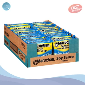 Maruchan Ramen Noodles – Soy Sauce Flavor (3oz, 24 Pa - Picture 1 of 7