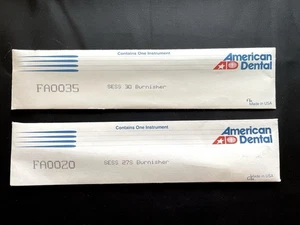 American Dental Polierer Neu Menge 2 - #30 & 27S FA0035 FA0020 Hergestellt in den USA - Bild 1 von 2