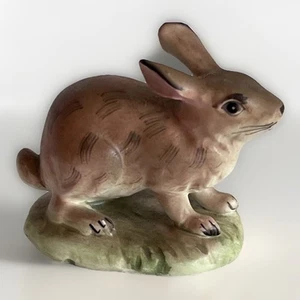 Olimco Japan Cottontail Rabbit Figurine MCM - Picture 1 of 9