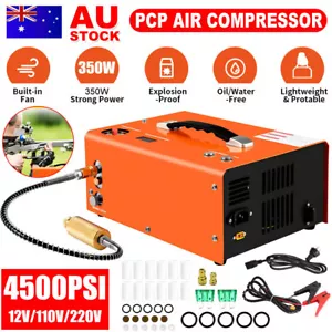 PCP Air Compressor Parts Pump 12V 4500PSI Auto High Pressure Scuba Airgun Pump - Picture 1 of 12