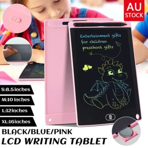8.5" 10" 12" 16"LCD Writing Tablet Drawing Board Colorful Doodle Handwriting Pad - Picture 1 of 18